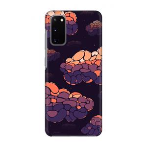 CaseCompany Patroon Wolken: Volledig geprint Samsung Galaxy S20 Hoesje