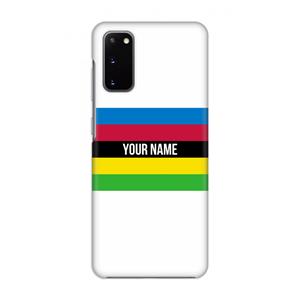 CaseCompany WK Wielrennen: Volledig geprint Samsung Galaxy S20 Hoesje