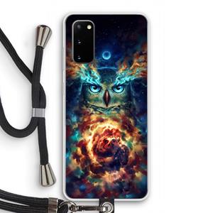 CaseCompany Aurowla: Samsung Galaxy S20 Transparant Hoesje met koord