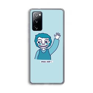 CaseCompany Zwaai: Samsung Galaxy S20 FE / S20 FE 5G Transparant Hoesje