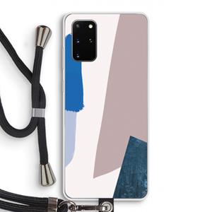 CaseCompany Lapis: Samsung Galaxy S20 Plus Transparant Hoesje met koord