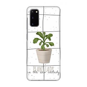 CaseCompany Kamerplant op vensterruit: Volledig geprint Samsung Galaxy S20 Hoesje