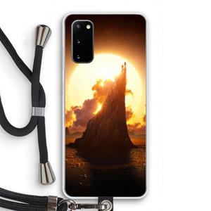 CaseCompany Children of the Sun: Samsung Galaxy S20 Transparant Hoesje met koord
