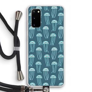 CaseCompany Kwallie: Samsung Galaxy S20 Transparant Hoesje met koord