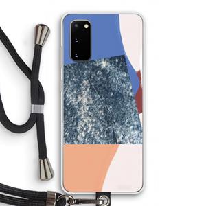 CaseCompany Billy: Samsung Galaxy S20 Transparant Hoesje met koord