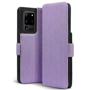 Qubits slim wallet hoes - Samsung Galaxy S20 Ultra - Paars
