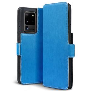 Qubits slim wallet hoes - Samsung Galaxy S20 Ultra - Lichtblauw