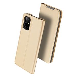 Dux Ducis pro serie slim wallet hoes - Samsung Galaxy S20 Plus - Goud