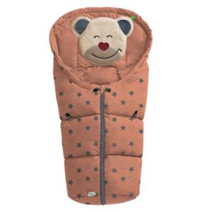 Odenwälder BabyNest Odenwälder Fußsäckchen Mucki Fashion New Stars Rust