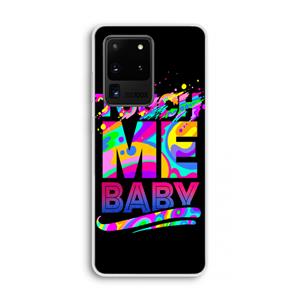 CaseCompany Touch Me: Samsung Galaxy S20 Ultra Transparant Hoesje