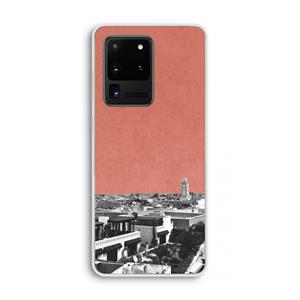 CaseCompany Marrakech Skyline : Samsung Galaxy S20 Ultra Transparant Hoesje