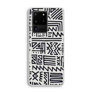 CaseCompany Marrakech print: Samsung Galaxy S20 Ultra Transparant Hoesje