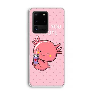 CaseCompany Love You A Lotl: Samsung Galaxy S20 Ultra Transparant Hoesje