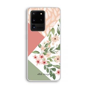 CaseCompany Sweet heaven geometrics: Samsung Galaxy S20 Ultra Transparant Hoesje