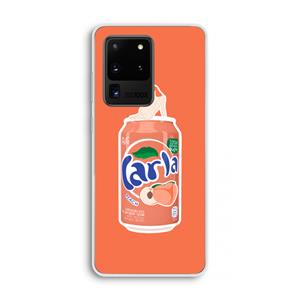 CaseCompany S(peach)less: Samsung Galaxy S20 Ultra Transparant Hoesje