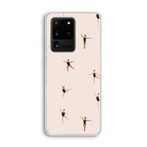 CaseCompany Dancing #1: Samsung Galaxy S20 Ultra Transparant Hoesje
