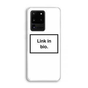 CaseCompany Link in bio: Samsung Galaxy S20 Ultra Transparant Hoesje