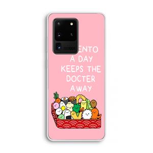 CaseCompany Bento a day: Samsung Galaxy S20 Ultra Transparant Hoesje