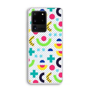 CaseCompany 8-bit N°1: Samsung Galaxy S20 Ultra Transparant Hoesje