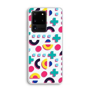 CaseCompany 8-bit N°2: Samsung Galaxy S20 Ultra Transparant Hoesje