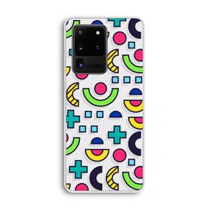 CaseCompany 8-bit N°6: Samsung Galaxy S20 Ultra Transparant Hoesje