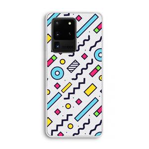 CaseCompany 8-bit N°8: Samsung Galaxy S20 Ultra Transparant Hoesje