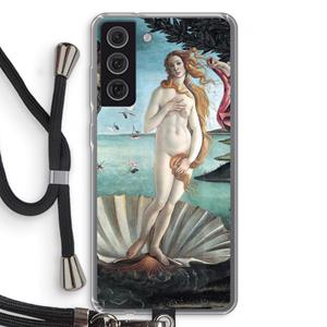 CaseCompany Birth Of Venus: Samsung Galaxy S21 FE Transparant Hoesje met koord
