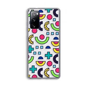 CaseCompany 8-bit N°6: Samsung Galaxy S20 FE / S20 FE 5G Transparant Hoesje