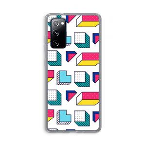 CaseCompany 8-bit N°7: Samsung Galaxy S20 FE / S20 FE 5G Transparant Hoesje