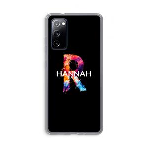CaseCompany Abstract Spectrum: Samsung Galaxy S20 FE / S20 FE 5G Transparant Hoesje