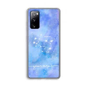 CaseCompany Sterrenbeeld - Licht: Samsung Galaxy S20 FE / S20 FE 5G Transparant Hoesje