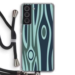 CaseCompany Bast B: Samsung Galaxy S21 FE Transparant Hoesje met koord