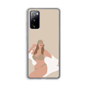 CaseCompany One of a kind: Samsung Galaxy S20 FE / S20 FE 5G Transparant Hoesje