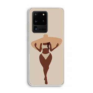 CaseCompany Let's get salty: Samsung Galaxy S20 Ultra Transparant Hoesje