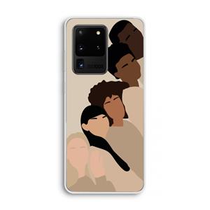 CaseCompany Sweet creatures: Samsung Galaxy S20 Ultra Transparant Hoesje