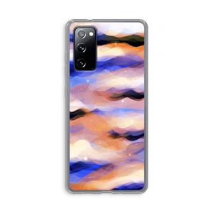 CaseCompany Donkere Wolken: Samsung Galaxy S20 FE / S20 FE 5G Transparant Hoesje