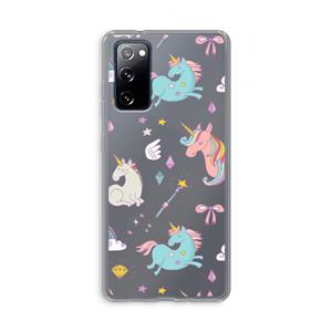CaseCompany Fantasiewereld: Samsung Galaxy S20 FE / S20 FE 5G Transparant Hoesje