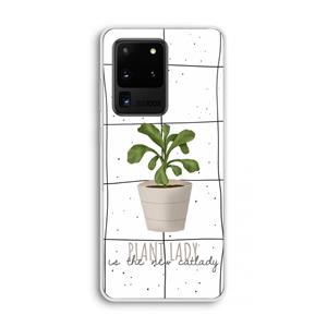 CaseCompany Kamerplant op vensterruit: Samsung Galaxy S20 Ultra Transparant Hoesje