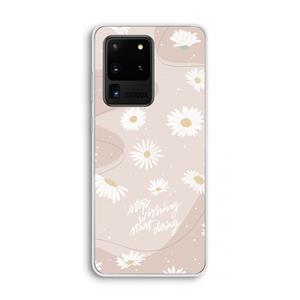 CaseCompany Daydreaming becomes reality: Samsung Galaxy S20 Ultra Transparant Hoesje