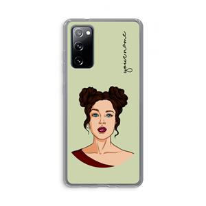 CaseCompany Pop-Art Creator: Samsung Galaxy S20 FE / S20 FE 5G Transparant Hoesje