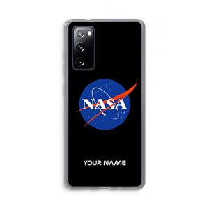 CaseCompany NASA: Samsung Galaxy S20 FE / S20 FE 5G Transparant Hoesje