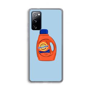 CaseCompany Ultra Sensitive: Samsung Galaxy S20 FE / S20 FE 5G Transparant Hoesje