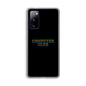CaseCompany Retro: Samsung Galaxy S20 FE / S20 FE 5G Transparant Hoesje