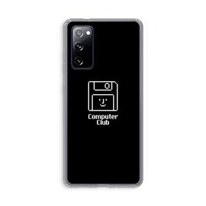 CaseCompany Hello: Samsung Galaxy S20 FE / S20 FE 5G Transparant Hoesje