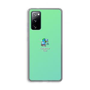 CaseCompany Win98: Samsung Galaxy S20 FE / S20 FE 5G Transparant Hoesje