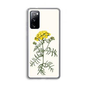 CaseCompany Tansy: Samsung Galaxy S20 FE / S20 FE 5G Transparant Hoesje