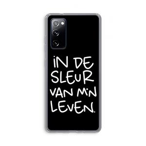 CaseCompany De Sleur: Samsung Galaxy S20 FE / S20 FE 5G Transparant Hoesje