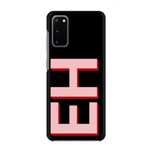 CaseCompany Monogram: Volledig geprint Samsung Galaxy S20 Hoesje