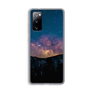 CaseCompany Travel to space: Samsung Galaxy S20 FE / S20 FE 5G Transparant Hoesje
