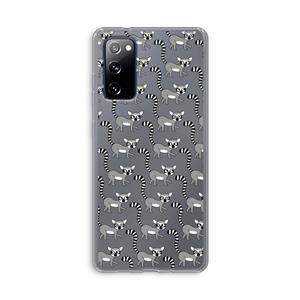 CaseCompany Makis: Samsung Galaxy S20 FE / S20 FE 5G Transparant Hoesje